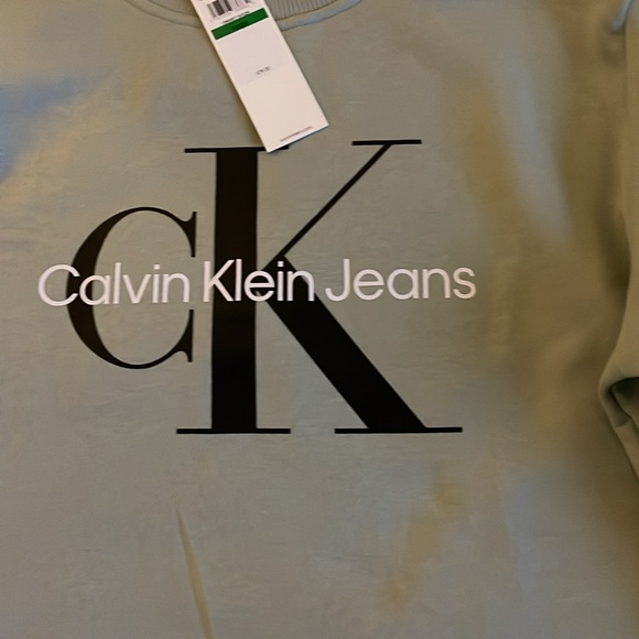 Calvin Klein *NWT* Sweater in Large Desert Sage - Picture 7 of 10